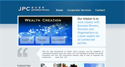 Desktop Screenshot of jpcgroup.com